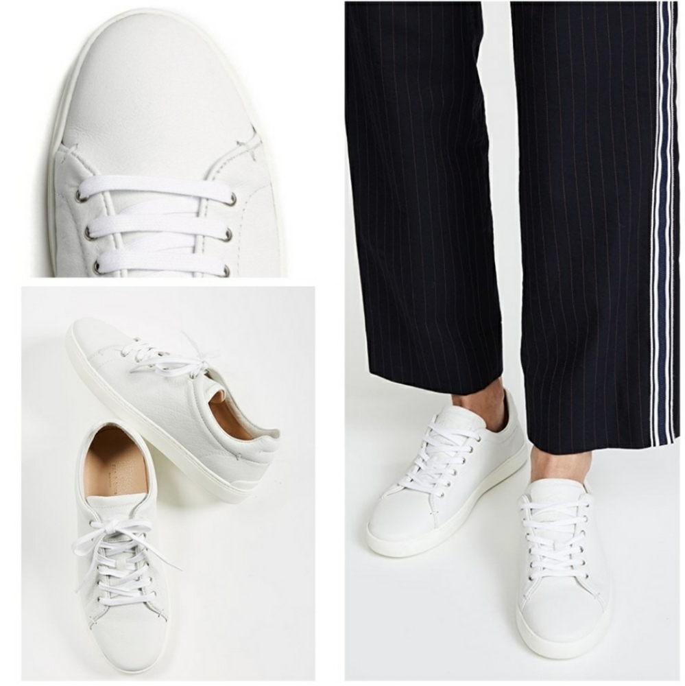 Rag & Bone Kent White Leather Lace Up 9 nwt